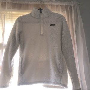 Girls xxl Patagonia quarter zip fleece